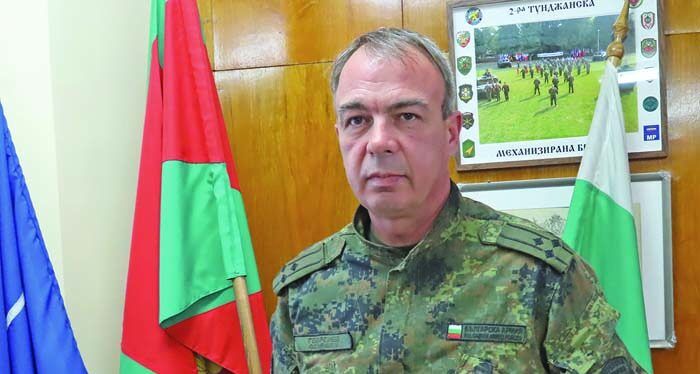 Бриг.генерал Атанас Георгиев е новият командир на 61-ва Стрямска бригада