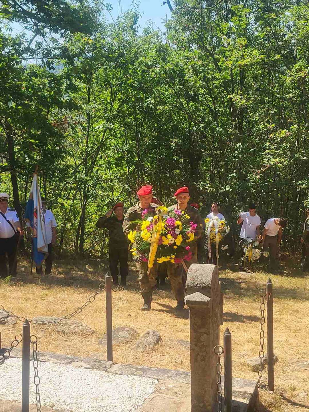 158 години от подвига на Хаджи Димитър: Военни от 61-ва бригада отдадоха почит на Войводата