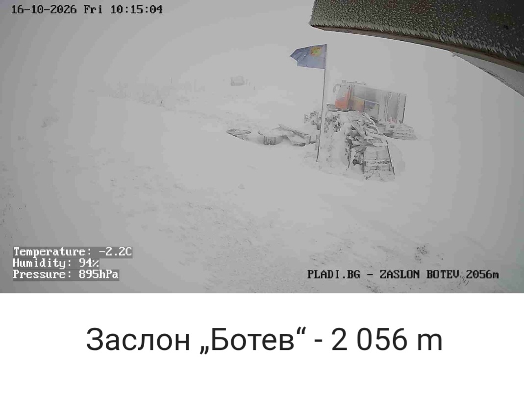 Първият сняг на връх Ботев, зимата настъпва във високите планини